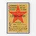 Vintageposter Étoile du Midi - Distribution av frimärksutgåvor Prime och Bons Eden
