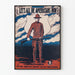 Vintage patriotisk amerikansk poster Let’s All Be Americans Now