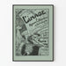 Vintageposter L'Image Revue Littéraire et Artistique N°9 - Retro väggdekoration