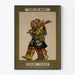 Vintage militär poster Line Up Boys i kilt