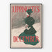 Vintageposter Lippincott's december - retro väggdekoration
