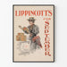 Vintageposter Lippincott’s för september - Elegant retro väggdekoration