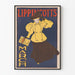Vintageposter Lippincott's mars för väggdekoration i retrostil