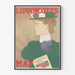Vintageposter Lippincott's maj - Retro väggdekoration