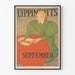 Vintageposter Lippincott's september - Retro väggdekoration
