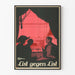 vintageposter List gegen List-stil teater och elegans