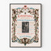 Vintage dekorativ poster litografi Edward Weber & Co Baltimore