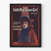 Vintageposter Little Blue Bonnet Girl av Fred Fisher