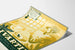 Vintage reklamposter Livartil artichoktextur