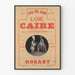 Vintageposter av L'Oie du Caire, Mozart's operett från operetten