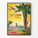 Los Angeles – Fly TWA! av Bob Smith — inramad affisch mot vit bakgrund