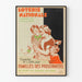 Vintageposter från Nationallotteriet 1942 - Hjälp till familjer till fångar