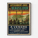Vintageposter av Lotissement du Bois de Beausejour – Retro väggdekoration