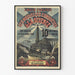 Vintageposter Les Nouvelles Conquêtes de la Science av Louis Figuier