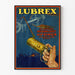 Vintageposter Lubrex Optimus Industriell Inredning