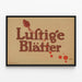 Vintageposter Lustige Blätter av Julius Klinger — inramlat konstverk på väggen