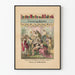 Vintageillustrerad poster av Lustige Werke av D. Kalisch av W. Scholz