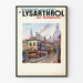 Vintageposter Montmartre Lysarthrol för reumatiker