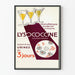Vintageaffisch Lysococcine - Medicinsk väggdekoration