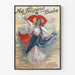 Vintageposter Ma Filipino Babe för äkta väggdekoration