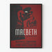 Vintageposter Macbeth Federalteatern W.P.A.