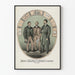 Vintageaffisch Challenge av James Mace vid Heenan & Sayers 1862