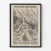 Vintageposter Antiguerre Maskinmassaker – Stöd för nedrustningskonferensen