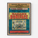 Vintageaffisch Teater Madame Boniface - Retro Väggdekoration
