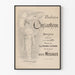 Vintageposter Madame Chrysantheme - Elegant väggdekoration