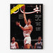 Vintage affisch för omslagsbild av basketmagasin Miami Heat 1993