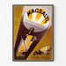 Vintageposter Magsalyl - Retro medicinsk väggdekoration
