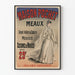 Vintageaffisch Maison Pochet Atelier Couture Brud