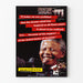 Väggposter Mandela besöker Amerika - Historisk dekorativ poster 1990
