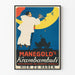 Vintageposter Manegold's Krambambuli Skål för hälsa