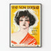 Vintageposter Mantrap med porträtt av Clara Bow