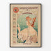 Vintageposter från Manufacture Royale de Corsets - Väggdekoration Art Nouveau