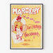Vintageposter Margery eller Stjärnan Jag Älskar i Art Nouveau-stil
