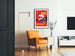 Dekorativ poster Vintage Marsplanetens utforskning Artem Legrand