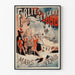 Art Nouveau-Poster Folies Bergère Mars och Venus