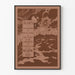 Vintageposter Mars - Atmosfären av Percival Lowell