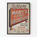 Vintageposter för Mary's Other Husband på Savoy Theatre