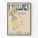 Vintageposter för McClure's Magazine, dekorativ