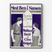 Vintageposter Med Ben i Næsen med Wallace Reid och Cleo Ridgely
