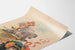 Vintageposter Melle Blanche Allarty ryttare