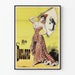 Vintageposter Melle Duclerc - Elegant väggdekoration i art nouveau-stil
