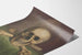 Poster Dödshuvud Memento Mori för väggdekoration
