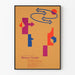 Poster Memory Circuits - Abstrakt Vintage Väggdekoration