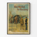 Vintage militärposter « Men Wanted for the Army »