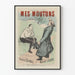 Vintageposter Mes Moutons - Väggdekoration med herdevisa