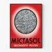 Vintageposter Mictasol Avsvällande bäcken